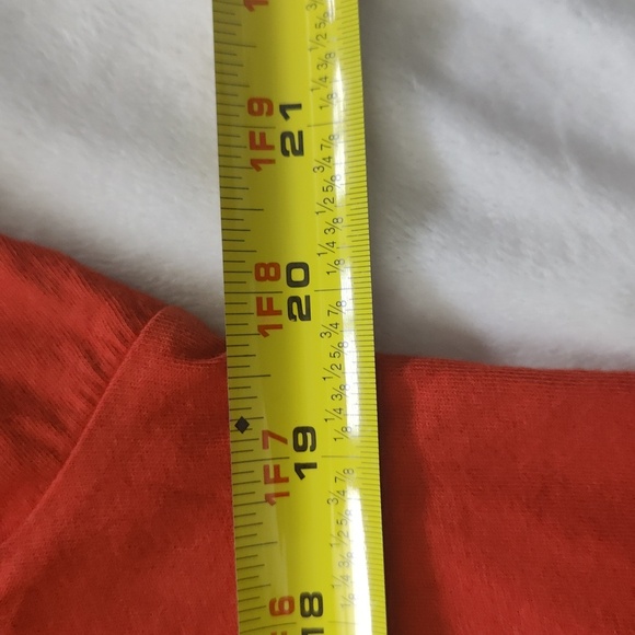 261. rag & bone Miles Tee in Principal Jersey | Color: Red - Picture 3 of 7